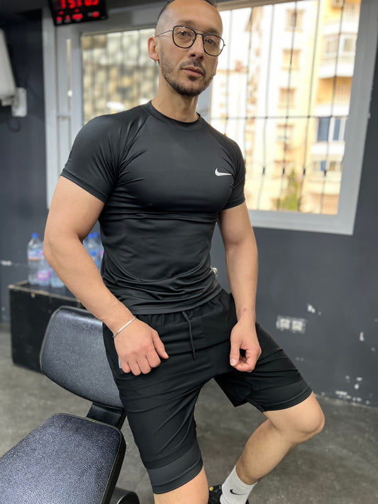 compression demi manche shirt Nike