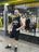 Gym fitness compression shirt Avec capuche